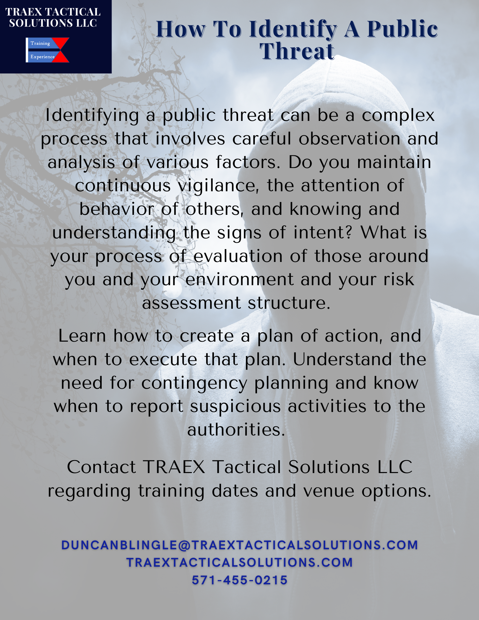 USCCA How to Identify a Public Threat Seminar